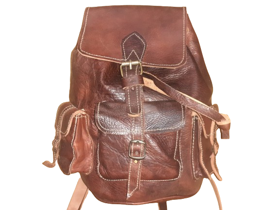 Mochila Fez mediana Vacuno