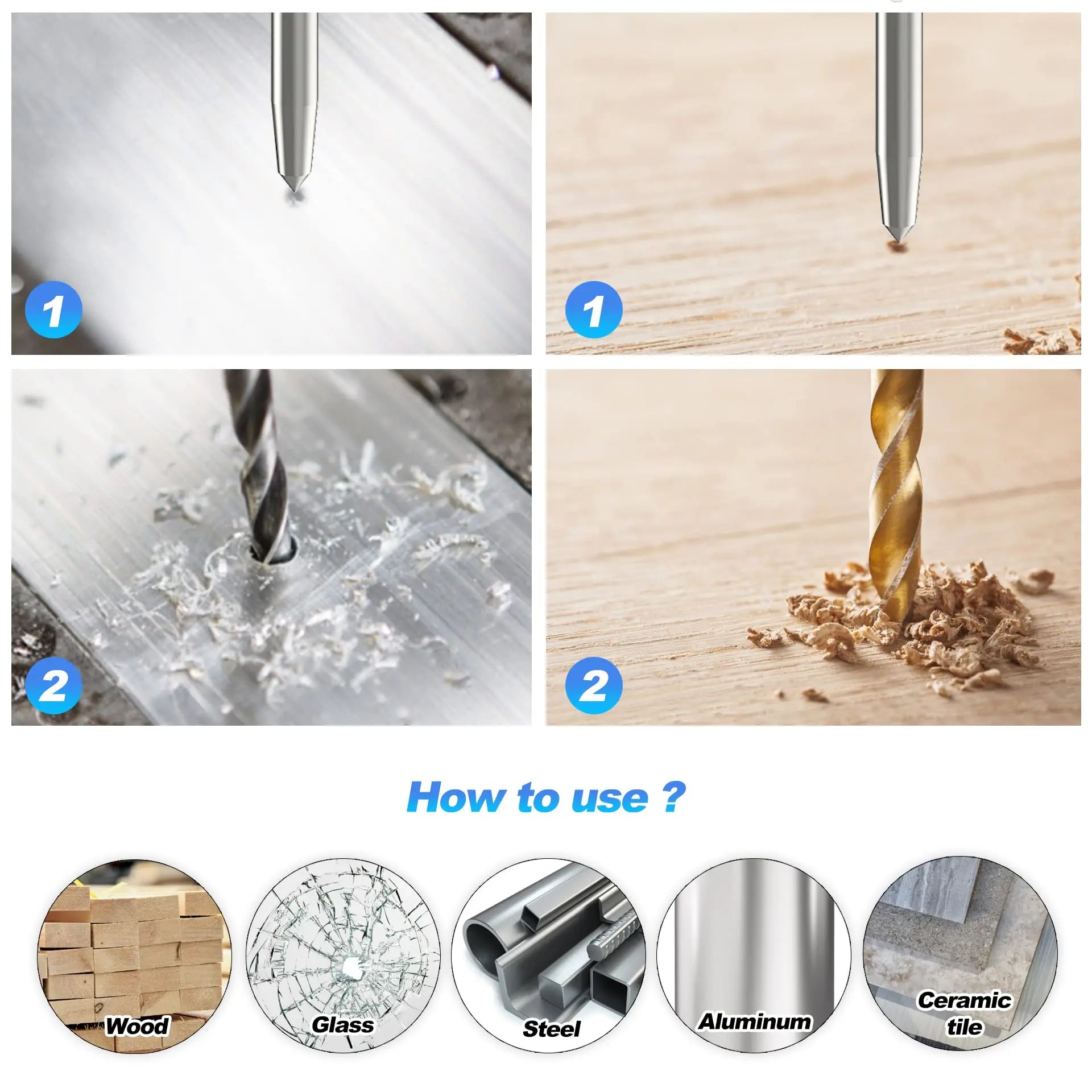 Automatic Center Punch Kerner Woodworking Metal Puncher Steel Hole Self Pin Mark Spring Loaded Dent Marker Hand Tool Carpenter