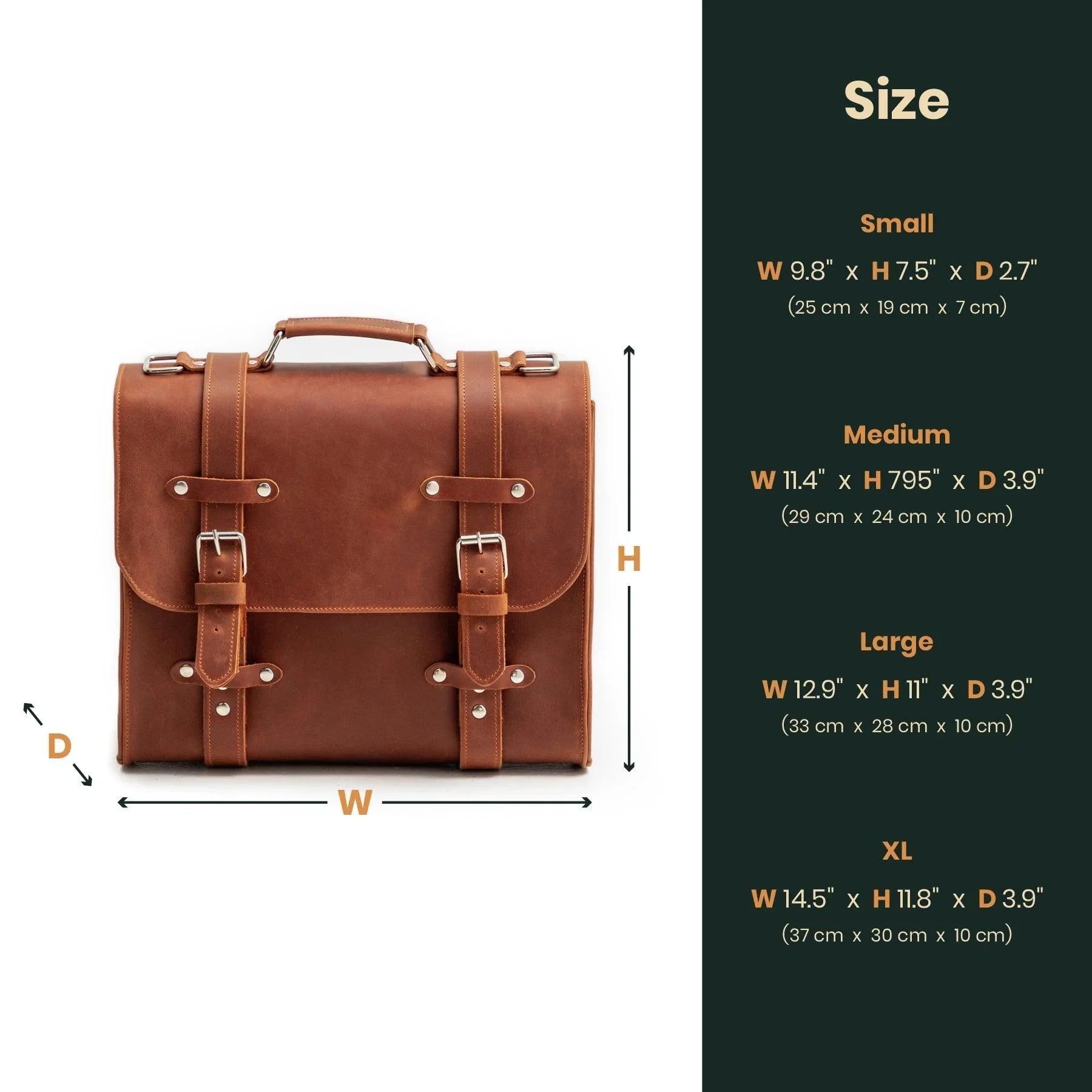 Genuine Leather Briefcase Bag Lora | Women's Work Bag
