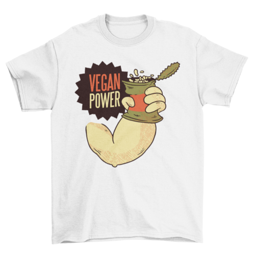 Vegan Power Beans T-shirt