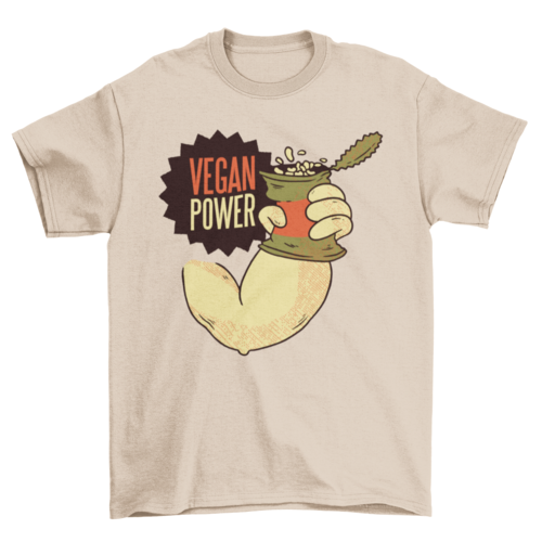 Vegan Power Beans T-shirt