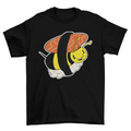 Sushi bee bug cartoon t-shirt