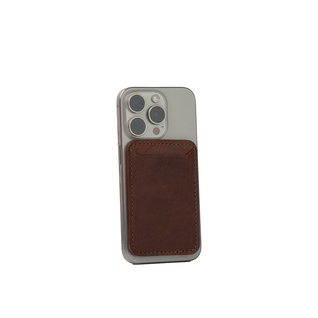 Full-Grain Leather Wallet compatible with MagSafe - Classic-1