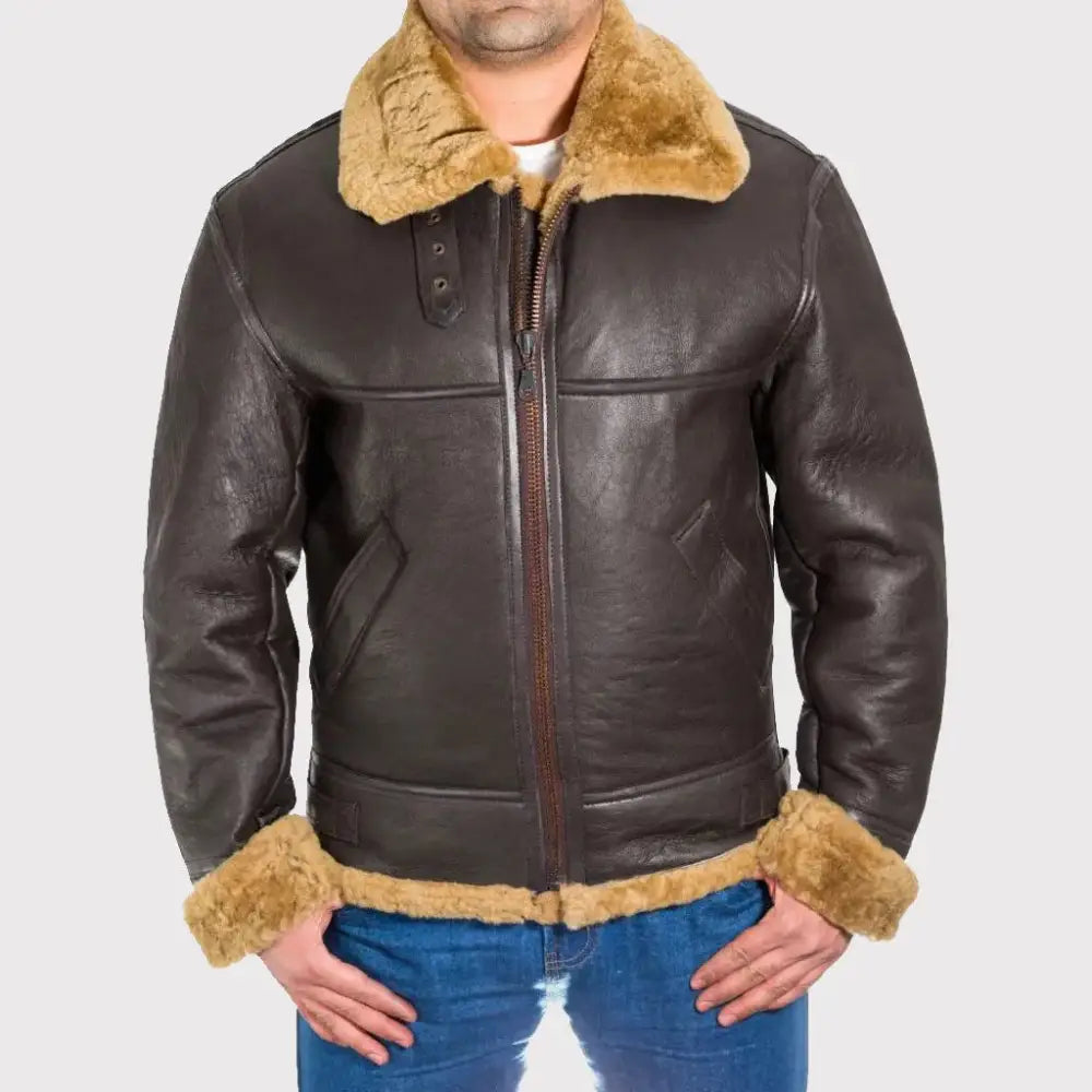 Men’s B3 Bomber RAF Shearling Jacket